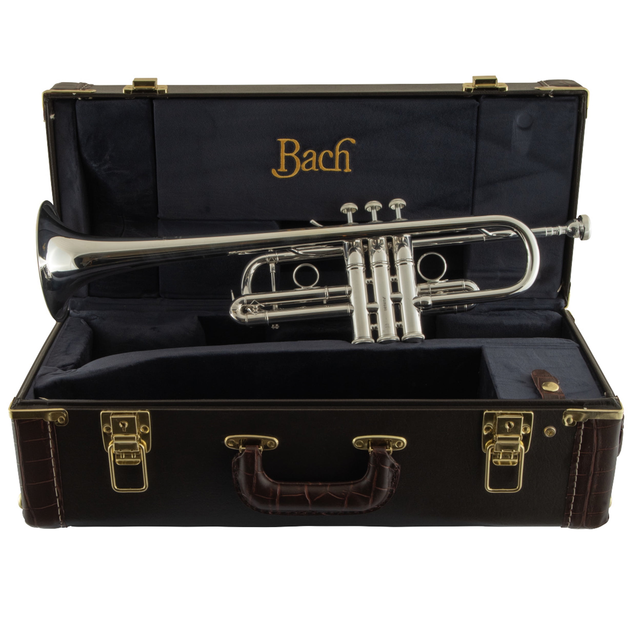 Bach Stradivarius C180 Series Philly Pro C Trumpet Outfit, Silver Plated