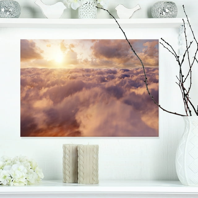 Amazing Sky above Clouds - Art sur Toile Paysage Contemporain