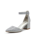 thumbnail image 1 of Zapatos DREAM PAIRS ANNEE Punta Fina Tacón Bajo Cuadrado, 1 of 7