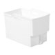 thumbnail image 2 of Organizador de cocina, cesta para almacenar alimentos, cesta para almacenar granos profundos, contenedor de almacenamiento Blanco Pequeño, 2 of 9