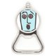 thumbnail image 1 of dizzy abstract face sketch  acero inoxidable metal cerveza tapa sacacorchos, 1 of 3