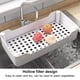 thumbnail image 2 of Inteprter Solución de almacenamiento multifuncional para dormitorio y sala de estar que no ocupa espacio, carrito de almacenamiento Organizadores de utensilios de cocina negro, 3 capas 25 cm, 2 of 6