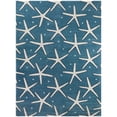 thumbnail image 4 of Balta Massau Coastal Starfish Area Rug Grey 5'3" x 7' 5' x 8', 8' Runner Indoor, 4 of 5