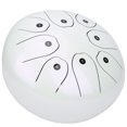 thumbnail image 2 of Tambour, avec Sac Instrument de Percussion Électroplaqué, pour Méditation Débutants Yoga Éducation Musicale, 2 of 7