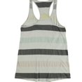 thumbnail image 2 of TRULY MADLY DEEPLY Womens Multi Tone Stripes Racerback Tank Top, Green, Medium, 2 of 2