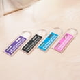 thumbnail image 2 of Mini Solar Transparent Ruler Calculator with Magnifier Student School Supplies, 2 of 7