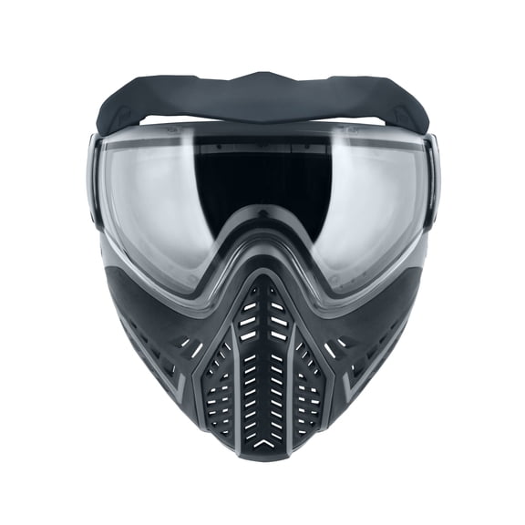 VForce Profiler 2.0 Paintball Goggle Mask with Dual Pane Thermal Clear Lens, Black and Gray