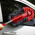 thumbnail image 3 of Soft Microfiber Car Duster Exterior Scratch Free Multipurpose Duster with Extendable Handle Duster for Car, Truck, SUV, RV and Motorcycle Red Large Car Duster Hot Large Car Duster, 3 of 7