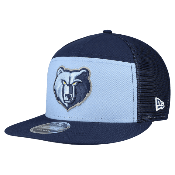 Men's New Era  Light Blue/Navy Memphis Grizzlies Outdoor Split Panel 9FIFTY Snapback Hat