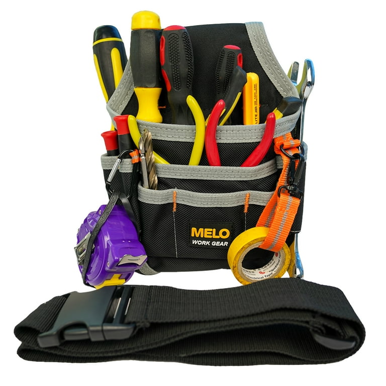 Amazon.com: Small Electrician Tool Pouch with Tool Belt Clip
