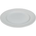 thumbnail image 2 of Pro-Kitchen - 7 inches Wide Rim Ceramic Plate - 72 Pieces - Commercial Grade - Durable &amp; Stackable (72ct), 2 of 2