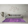 thumbnail image 3 of Ahgly Company Indoor Square Oriental Pink Industrial Area Rugs, 6' Square, 3 of 4