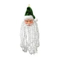 thumbnail image 4 of Adorno colgante de cabeza de Papá Noel Strade Fareast Limited decoración navideña 30 cm x 10 cm, 4 of 8