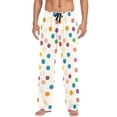 thumbnail image 7 of FORMRS Mens Pajama Pants with Pockets Sleepwear Lounge Bottoms Sizes S-2XL, Polka Dot, 7 of 7