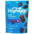 thumbnail image 2 of HighKey, Mini Cookies, Double Chocolate Brownie, 2 oz Pack of 2, 2 of 4