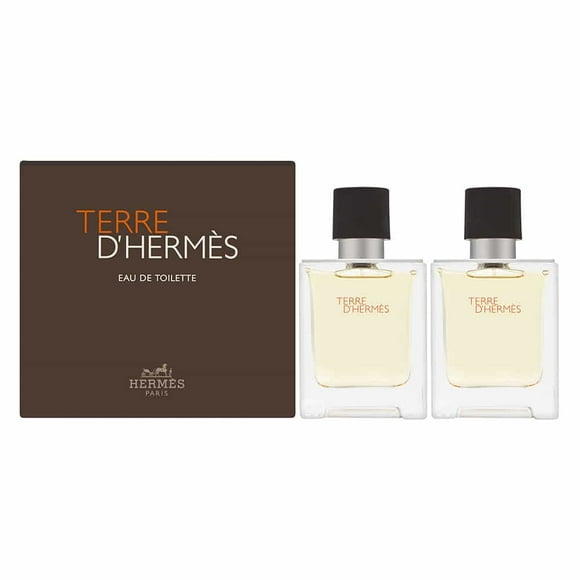 Set de regalo de perfume Hermes Terre D para hombre 50 ml 2 piezas