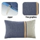 thumbnail image 3 of Funda de almohada azul de lujo, sofá decorativo para el hogar opcional, 3 of 5