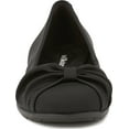 thumbnail image 4 of Women's Walking Cradles Fall Ballet Flat Black Fabric 7.5 M, 4 of 7