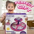 thumbnail image 3 of Beefunni Musical Unicorn Sit Twister and Spin Toy with LED Lights, 360° Twister Toddlers Toy Age 18 Months+, Birthday Gift for Girls and Boys 1-3 Years Old, 3 of 8