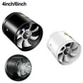 thumbnail image 3 of Fule Multifunctional Powerful Mute Exhaust Fan 4\'\'6\'\' Pipe Vent Exhaust Fan Duct, 3 of 9