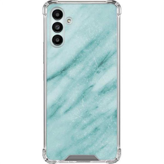 Skinit Marble Turquoise Marble Galaxy A13 5G Clear Case
