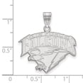 thumbnail image 2 of Sterling S. Rh-p LogoArt United States Air Force Academy Large Pendant; for Adults and Teens; for Women and Men, 2 of 2