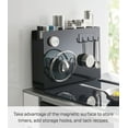 thumbnail image 2 of Yamazaki Home Sliding Drawer Seasoning Rack, Black, Steel, 2 of 7