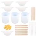 thumbnail image 1 of OULII Kit d'Outils Époxy 43 Pcs pour Mélange de Résine Ensemble d'Outils Projets Diy Amateurs d'Artisanat Tasses Réutilisables Bâtonnets, 1 of 8