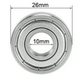 thumbnail image 4 of S6000ZZ Deep Groove Ball Bearing 10mm x 26mm x 8mm Double Shielded Stainless Steel 5pcs, 4 of 4
