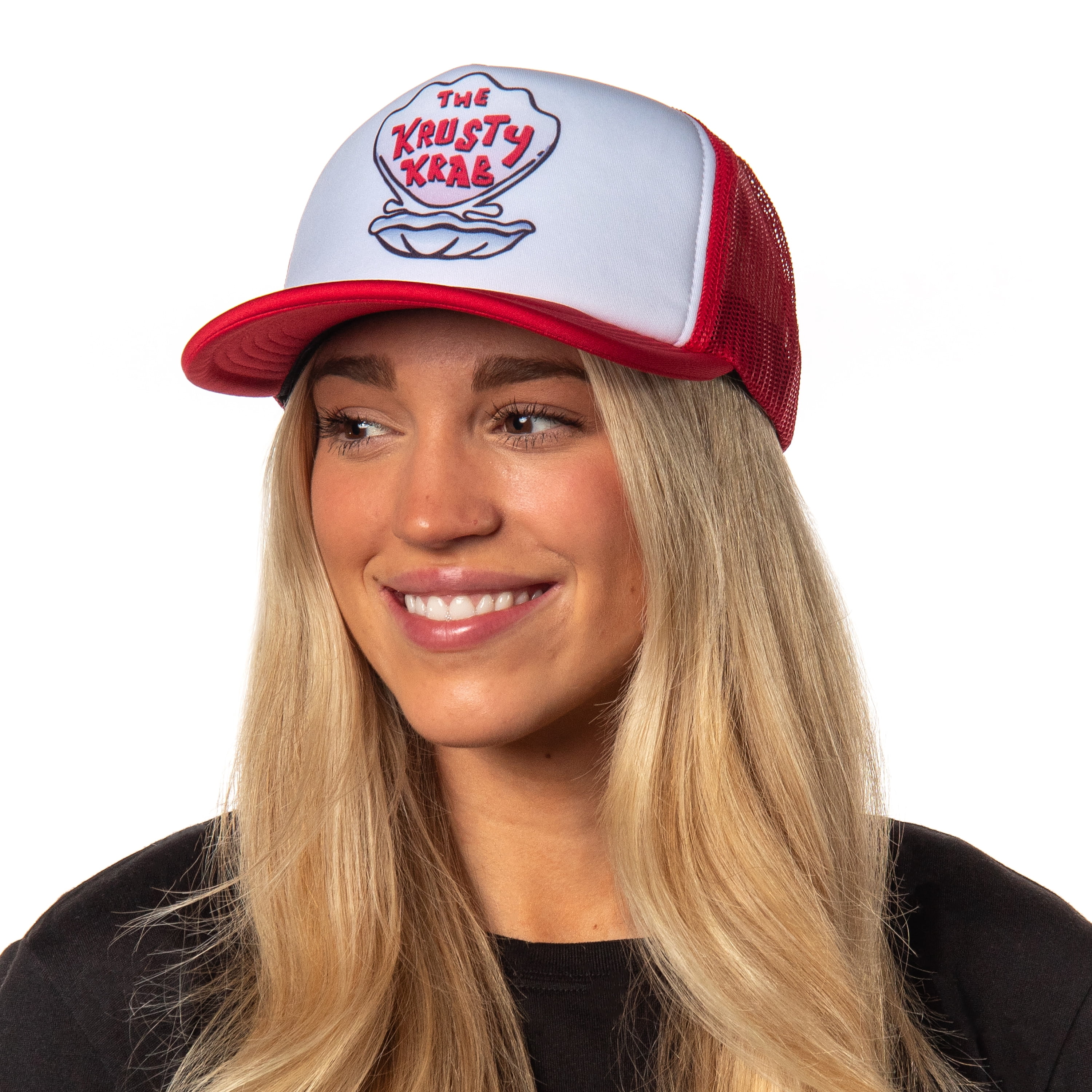 Nickelodeon SpongeBob SquarePants Adult Krusty Krab Trucker Hat for Men and Women