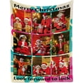 thumbnail image 4 of Custom Blanket with Photos and Text Customized Blanket Personalized Flannel Throw Blankets for Adult Kid Birthday Christmas Halloween Mothers Fathers Valentines Day Gift. (5 Photos, 48X32inch), 4 of 6