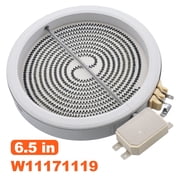 MOTMAX 6.5 in W11171119 8273994 Electric Single Radiant Surface Element Compatible with Whirlpool Maytag Kitchenaid Jenn-Air Amana Kenmore Range Stove