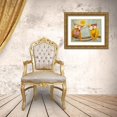 thumbnail image 3 of Quin, Marabeth 18x15 Gold Ornate Wood Framed with Double Matting Museum Art Print Titled - Hoos Branch for Two, 3 of 4