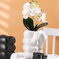 thumbnail image 4 of Florero de cerámica Soledad Centro de arreglo floral para decoración, 4 of 7