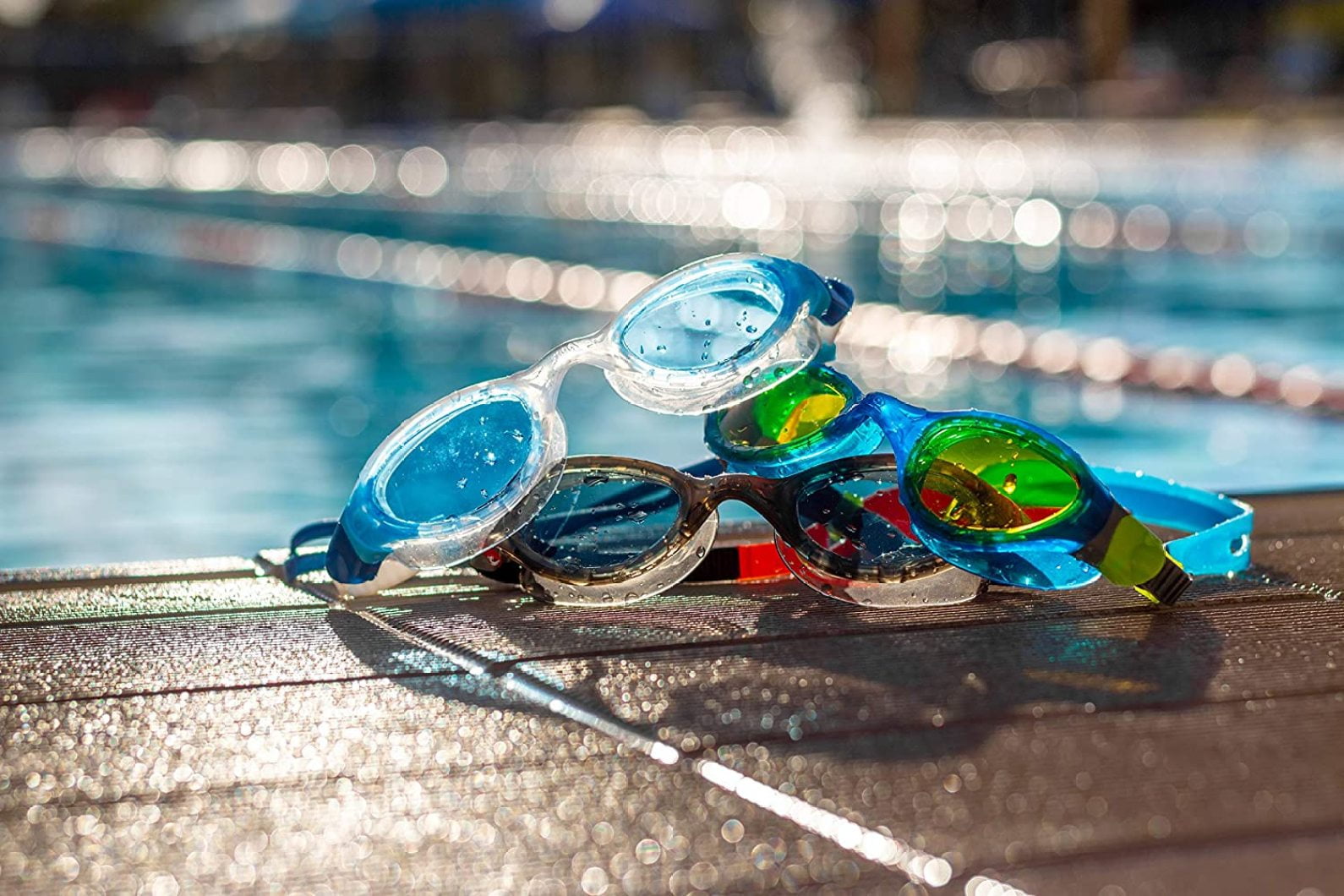 Zoggs Phantom 2.0 Erwachsene Swimming Goggles-Clar/blau 