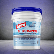 Lanco Siliconizer Acrylic Elastomeric White Reflective Roof Sealer, 5 gallon