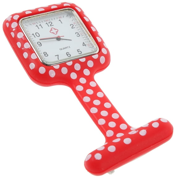 Printed Nurse Watch Ladies Watch Portable Watch Medical Watch Fob Watch Square Medical Nurse Watch Nurse Student