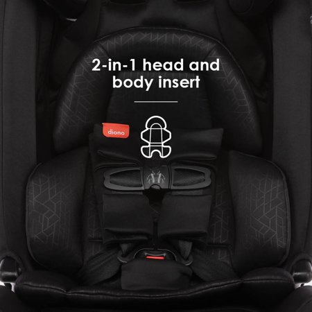 Diono Radian 3RXT All-in-One Convertible Car Seat, Black Jet