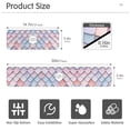 thumbnail image 3 of Yayeee Faucet Mat for Kitchen Sink 30" Diatomite Long Splash Guard Pad, Pink Art Pattern, 3 of 7