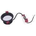 thumbnail image 1 of TICFOX Downlight fijo Downlight empotrado Iluminación Downlight Deep Antideslumbrante Lámpara empotrada de lado estrecho Pantalla de aluminio AC180‑265V para el hogar(6000k), 1 of 8