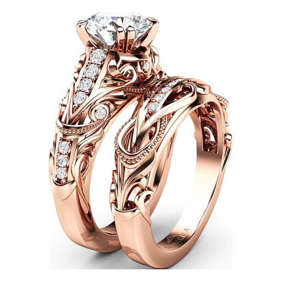 1.55 Carat Moissanite Engagement Ring