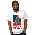 thumbnail image 4 of NASA Landed on the Moon Astronaut Men's Graphic T Shirt Tees Brisco Brands M, 4 of 4