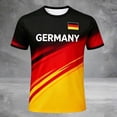 thumbnail image 4 of 2026 Germany Soccer Fan T-Shirt, Quick Dry Polyester for Sports Events, 4 of 5