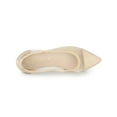 thumbnail image 5 of BLISSFUL STEP Women's Pointed Toe Slip On Mesh Flat Shoes Beige 8.5, 5 of 8
