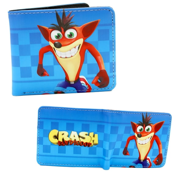 Crash - Crash Bandicoot 4x5" Bi-Fold Wallet
