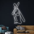 thumbnail image 3 of Handmadetneonsign Jesus Carrying Cross Neon Sign,Cross Jesus Neon Light, Wall Art, Wall Decor, 3 of 5