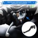thumbnail image 3 of Palancas de freno y embrague cortas y largas para Yamaha YZF R1 2002-2003, palanca de freno ajustable en 6 posiciones, aleación de aluminio, negro sólido, 3 of 6