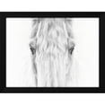 thumbnail image 2 of PHBurchett   24x19 Black Modern Wood Framed Wall Art Titled - Black and White Horse Portrait IV, 2 of 6