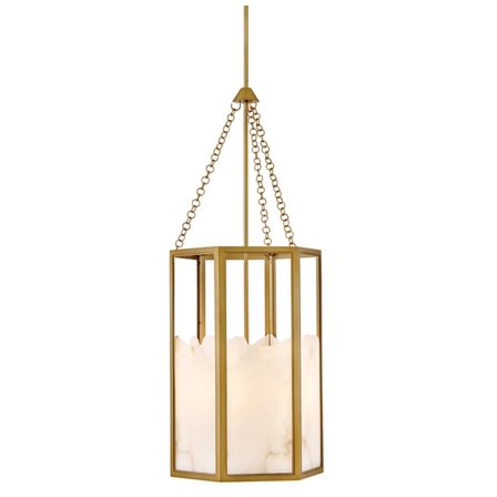 Fredrick Ramond Fr41535 Veleta 4 Light 22" Wide Chandelier - Brass