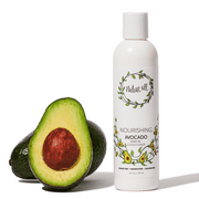 NaturAll Club All Natural Nourishing Avocado Leave-In Conditioner for Curly Hair, 8 oz